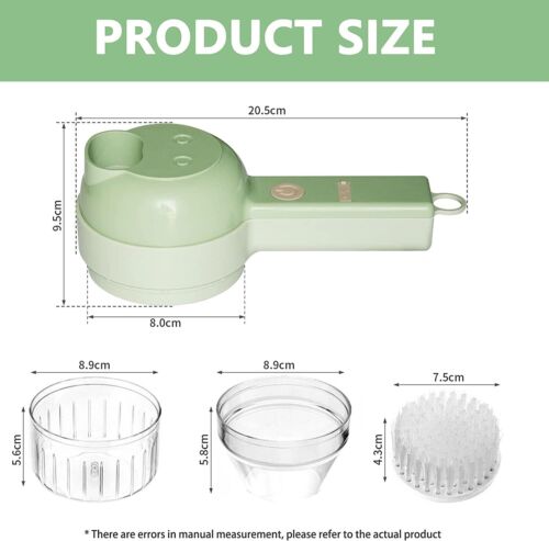 Raxiva-4 in 1 electric food cutter