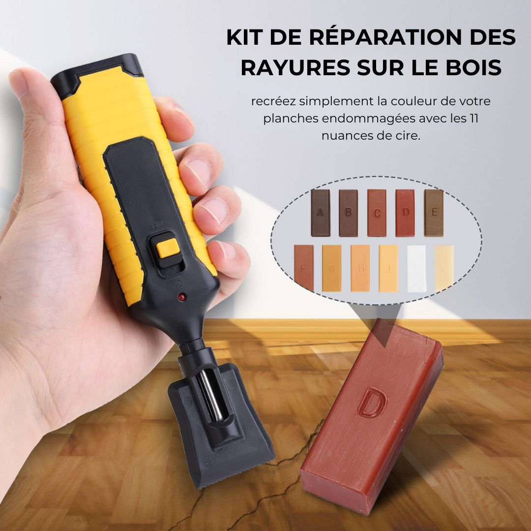 Raxiva-eclat bois kit reparation rayures bois