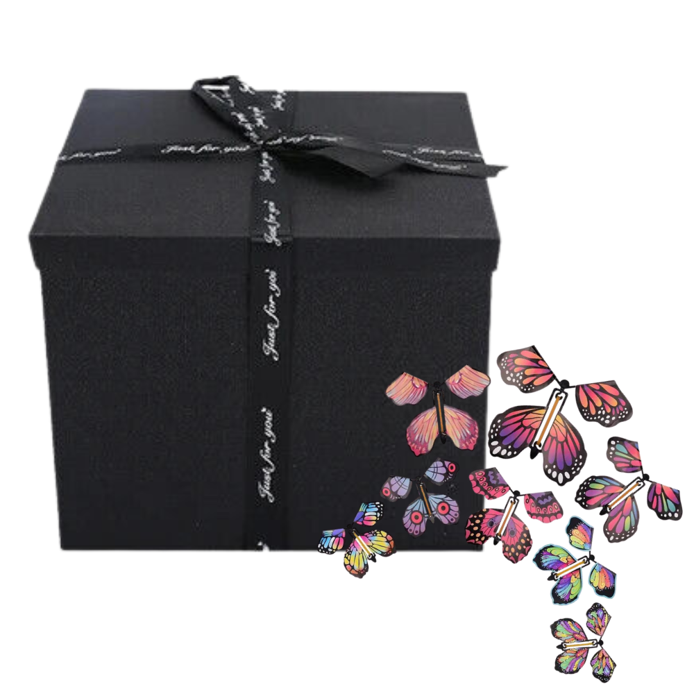 Raxiva-diy valentine day magic butterfly photo gift