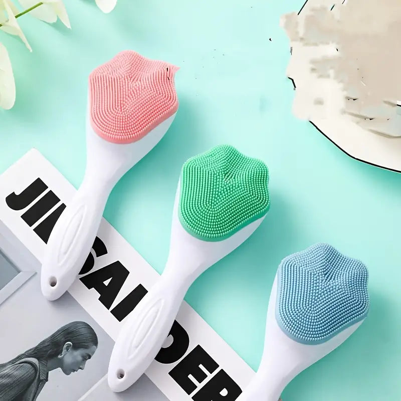 Raxiva-gommage visage silicone exfoliez peau douceur quotidien