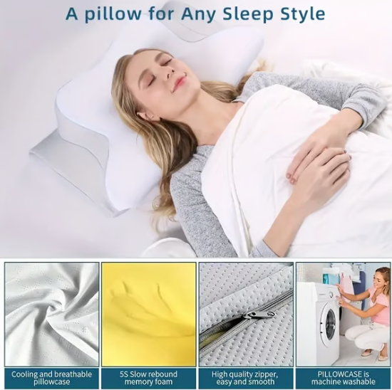 Raxiva-cervical pillow neck pain