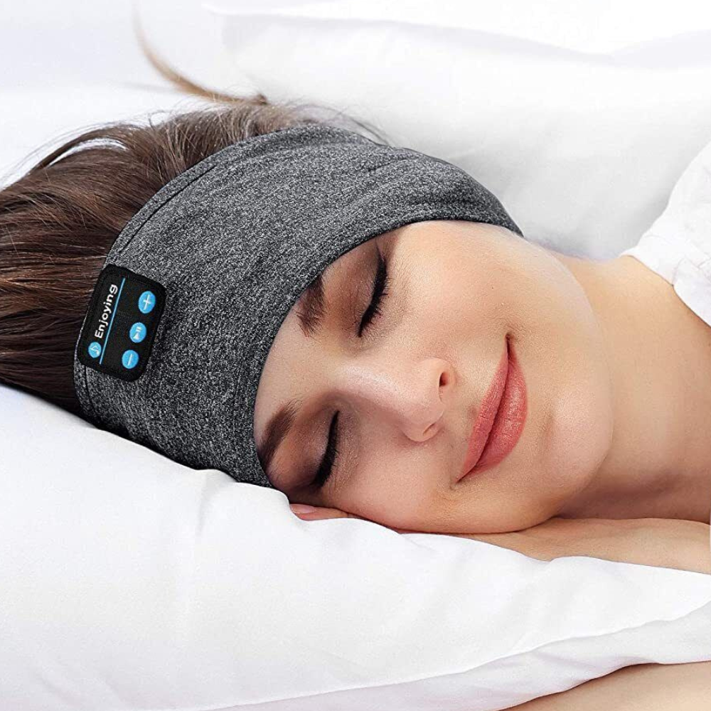 Raxiva-easy wear bluetooth headband sports sleep headphones