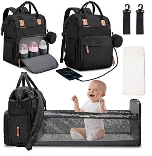 Raxiva-changing bag travel baby crib