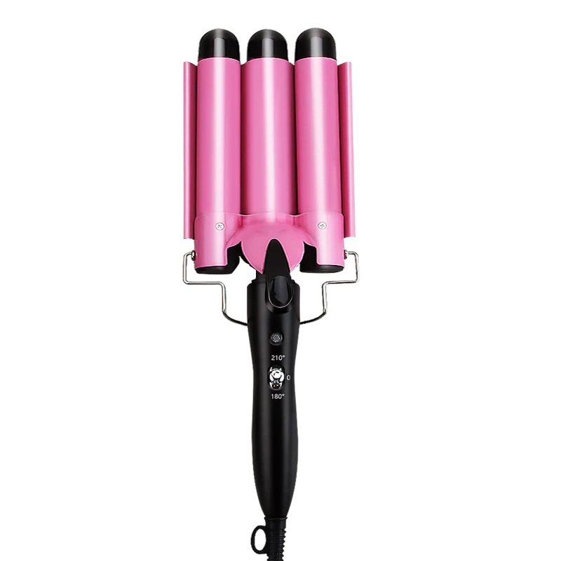 Raxiva-professional 3 barrel curling iron