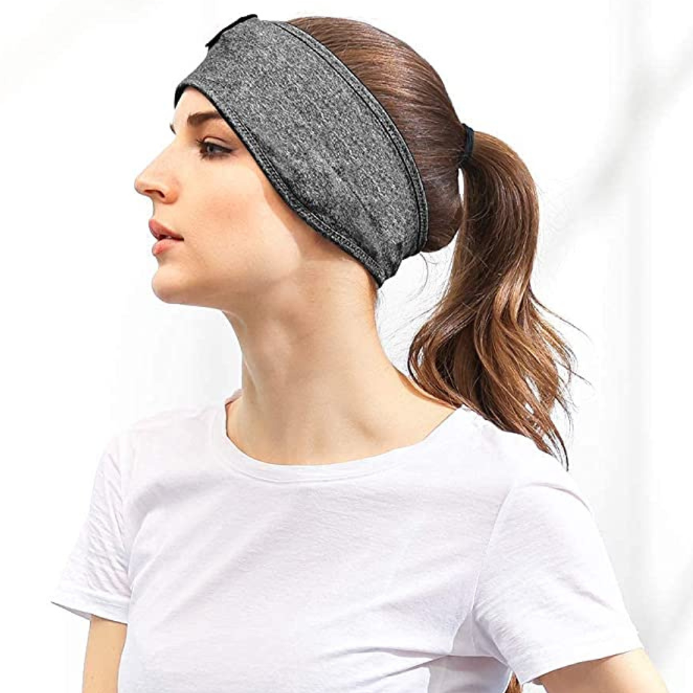 Raxiva-easy wear bluetooth headband sports sleep headphones