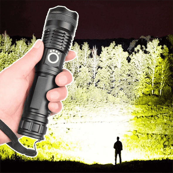 Raxiva-most powerful flashlight 90000 lumens xhp50 2