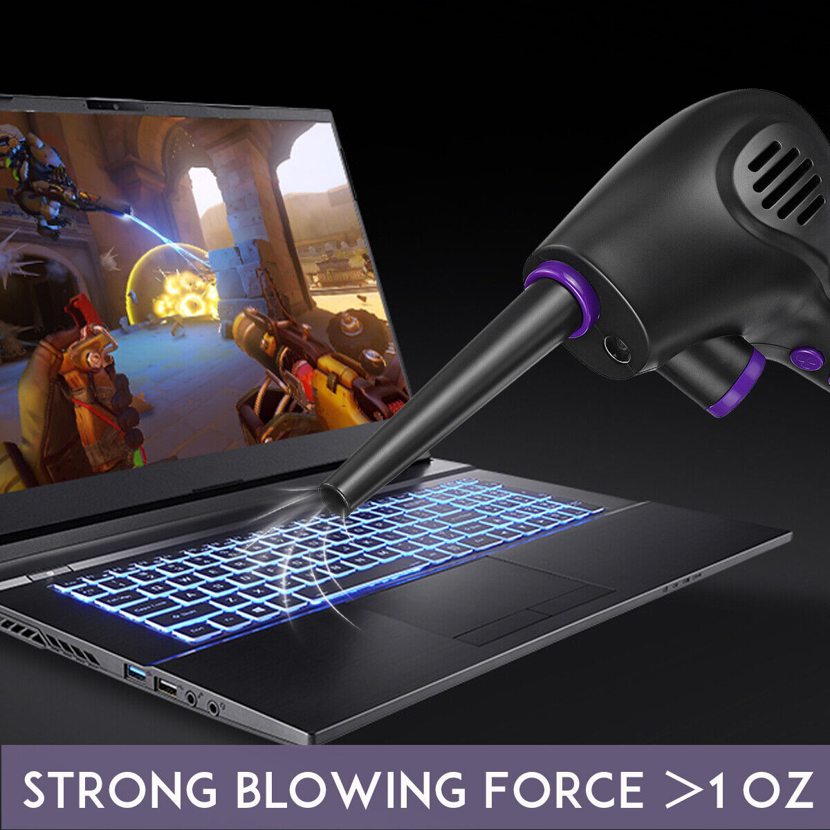 Raxiva-cordless air blower