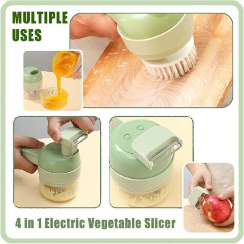 Raxiva-4 in 1 electric food cutter