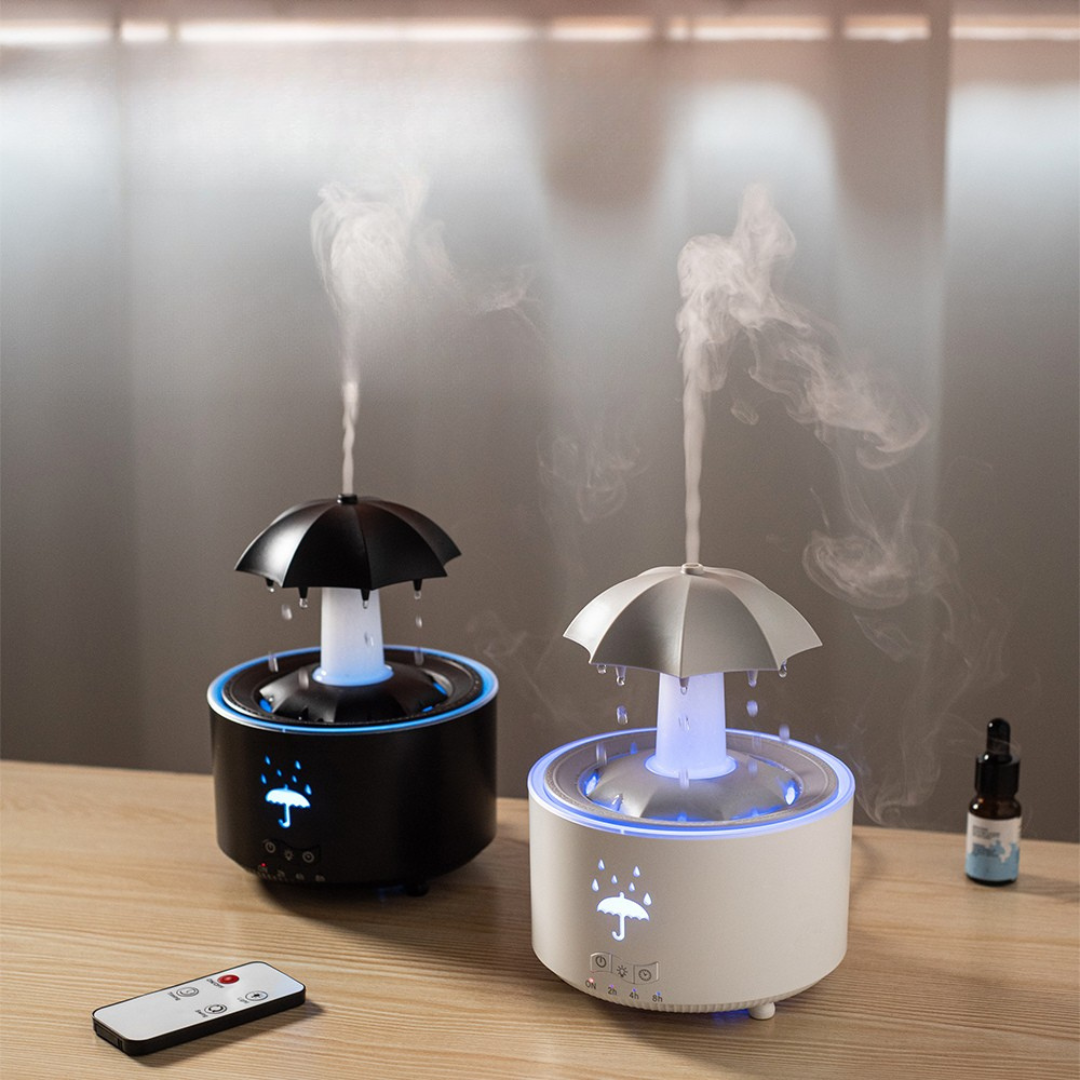 Raxiva-nuage d harmonie diffuseur d aromes et humidificateur avec eclairage led