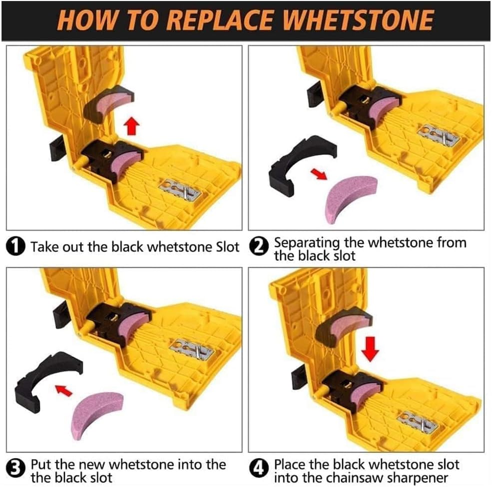 Raxiva-chainsaw tooth sharpener