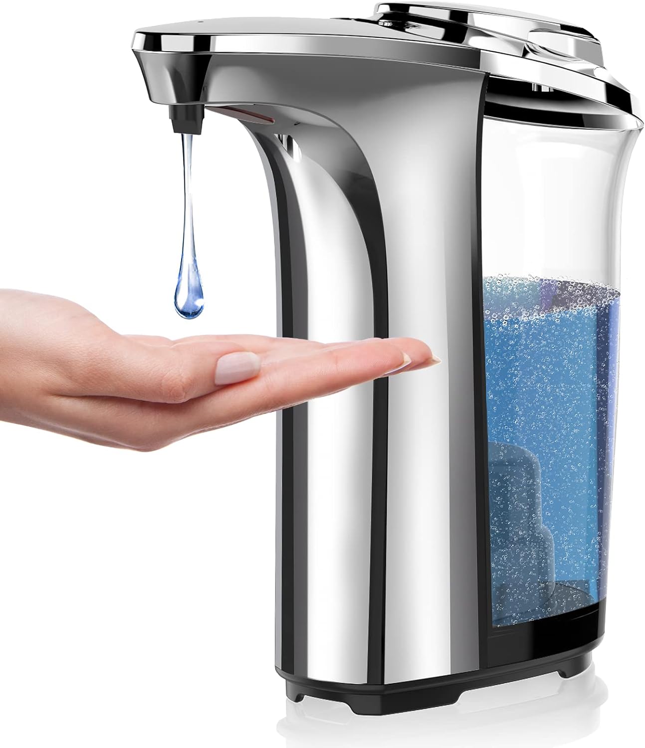Raxiva-touchless automatic dish soap dispenser for kitchen and bathroom