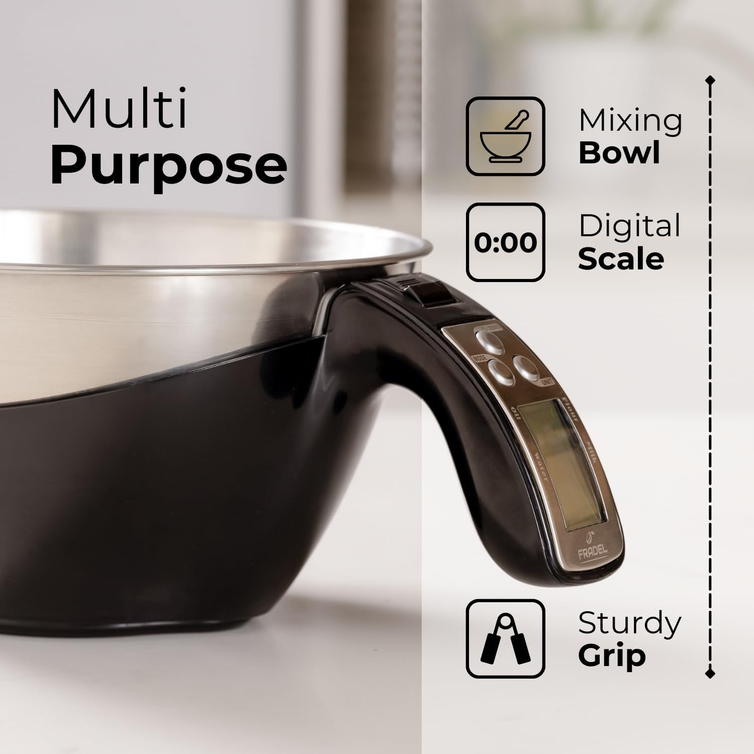 Raxiva-digital measuring cup scale