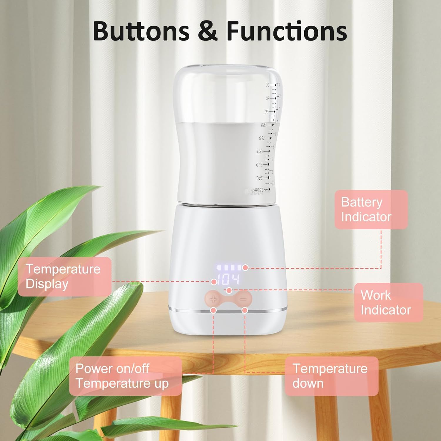 Raxiva-baby portable bottle warmer