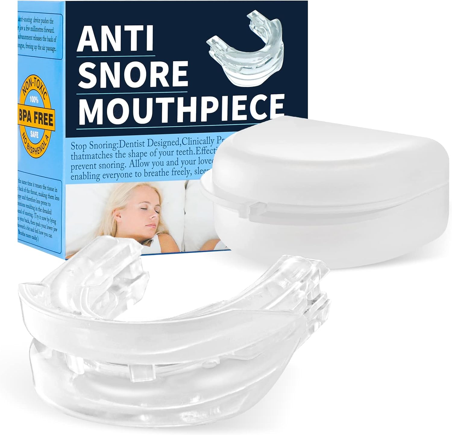 Raxiva-anti snoring mouth guard for sleep apnea