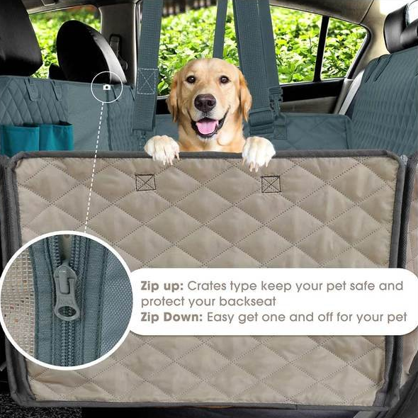 Raxiva-premium dog car seat cover waterproof hammock protector