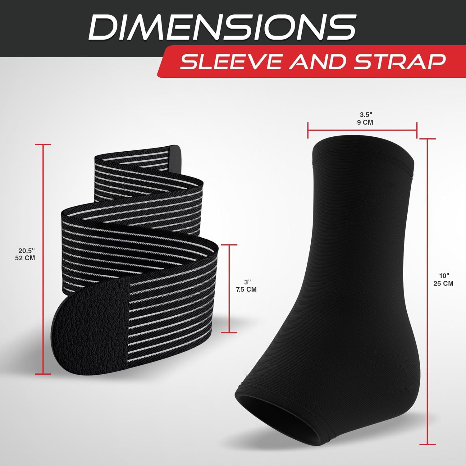 Raxiva-ankle support brace for sprain plantar fasciitis achilles relief