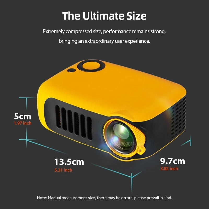 Raxiva-hd mini pocket portable projector