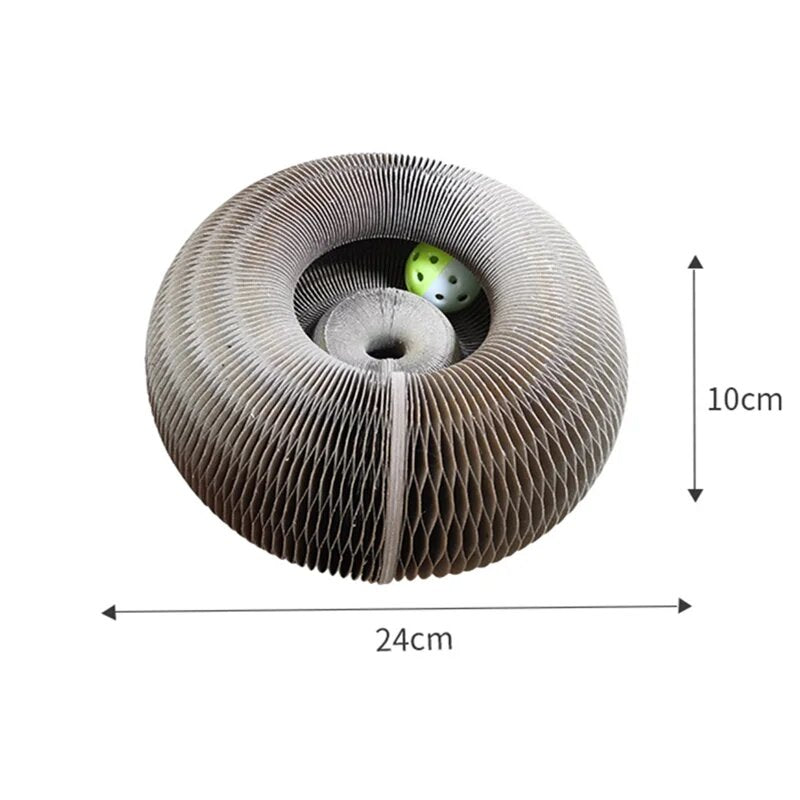 Raxiva-durable cardboard cat scratcher protect furniture keep cat happy