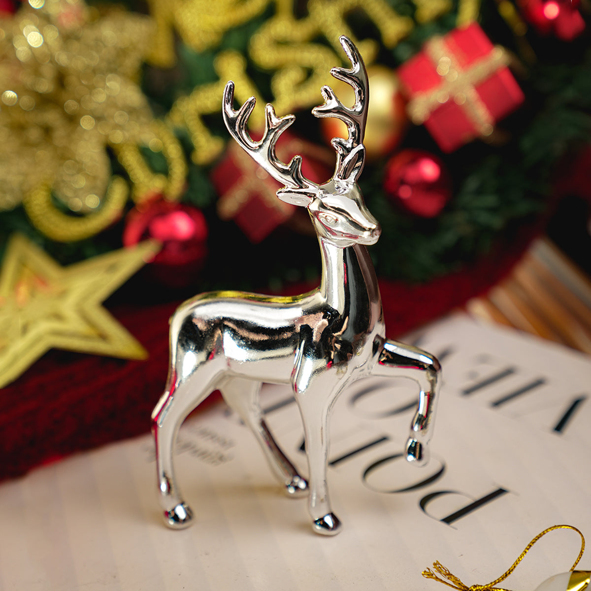 Raxiva-elegant christmas reindeer indoor decor festive charm home