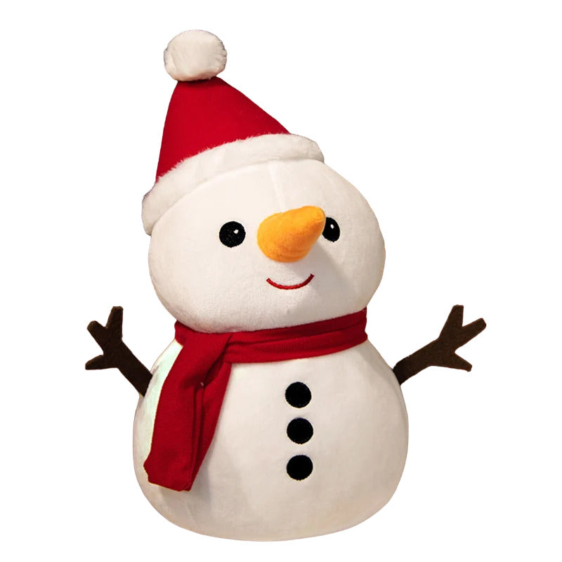 Raxiva-small christmas plush snowman toy
