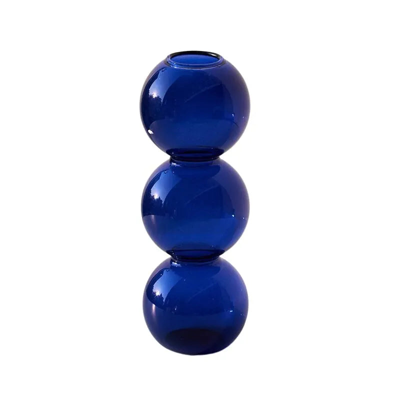 Raxiva bubble glass vase