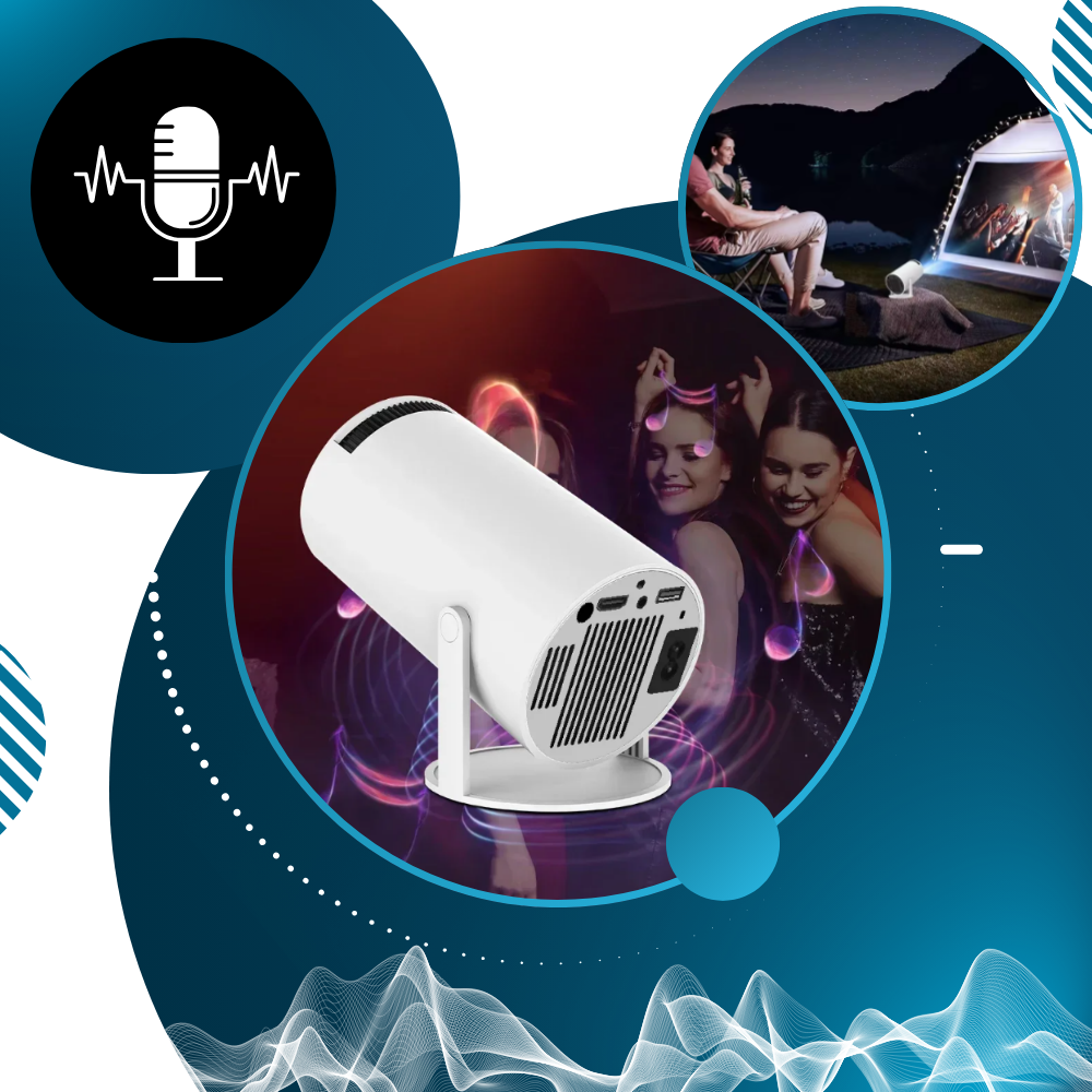 Raxiva-portable 4k ultra hd projector