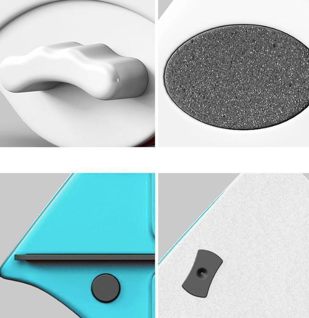 Raxiva-essuie glace vitre magnetique double face duowipe