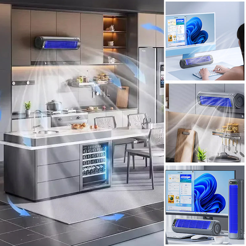 Raxiva-wireless rechargeable air conditioner