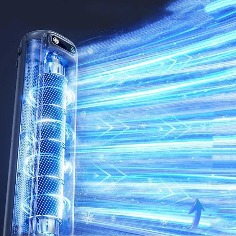 Raxiva-wireless rechargeable air conditioner