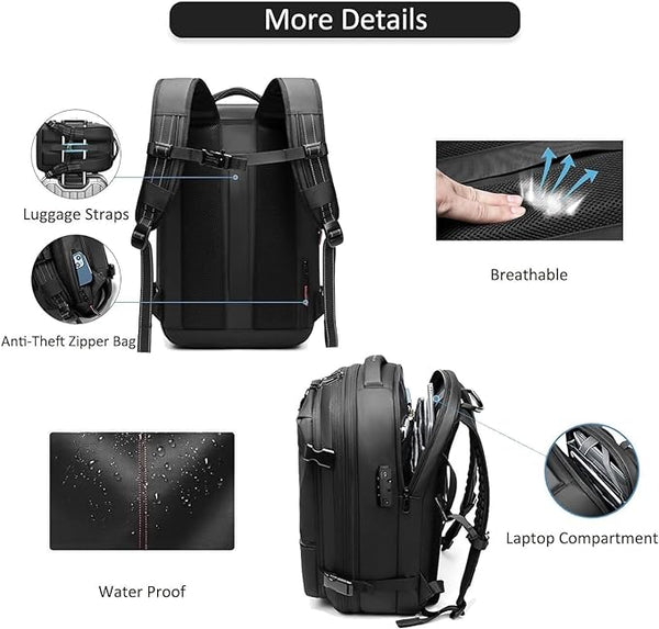 Raxiva-vacuum compression backpack