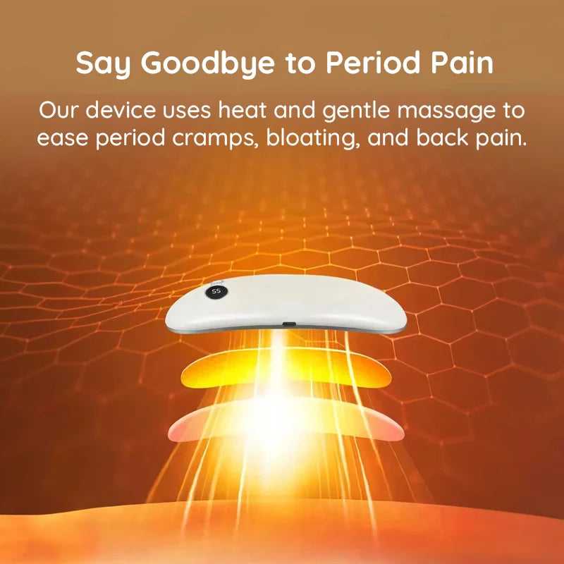 Raxiva heating pad for menstrual pain