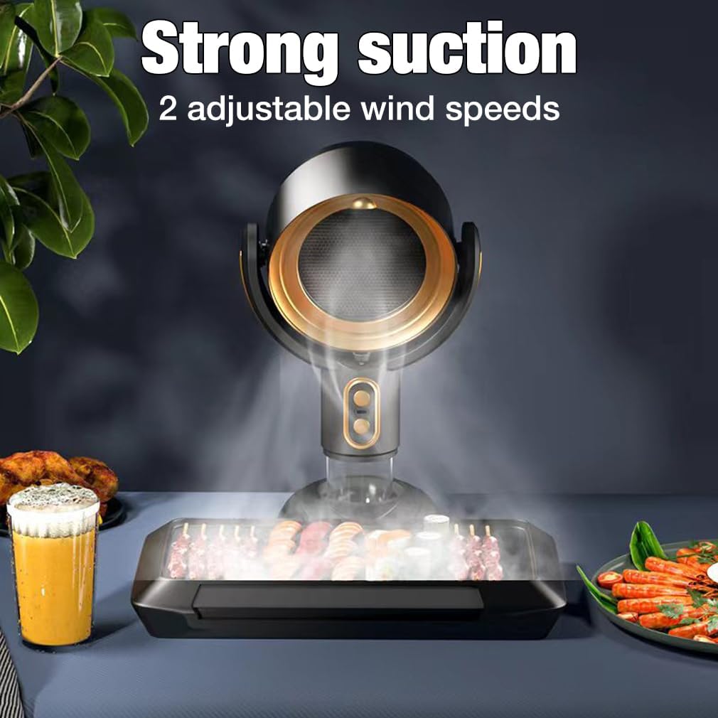 Raxiva-portable extractor hood powerful rechargeable