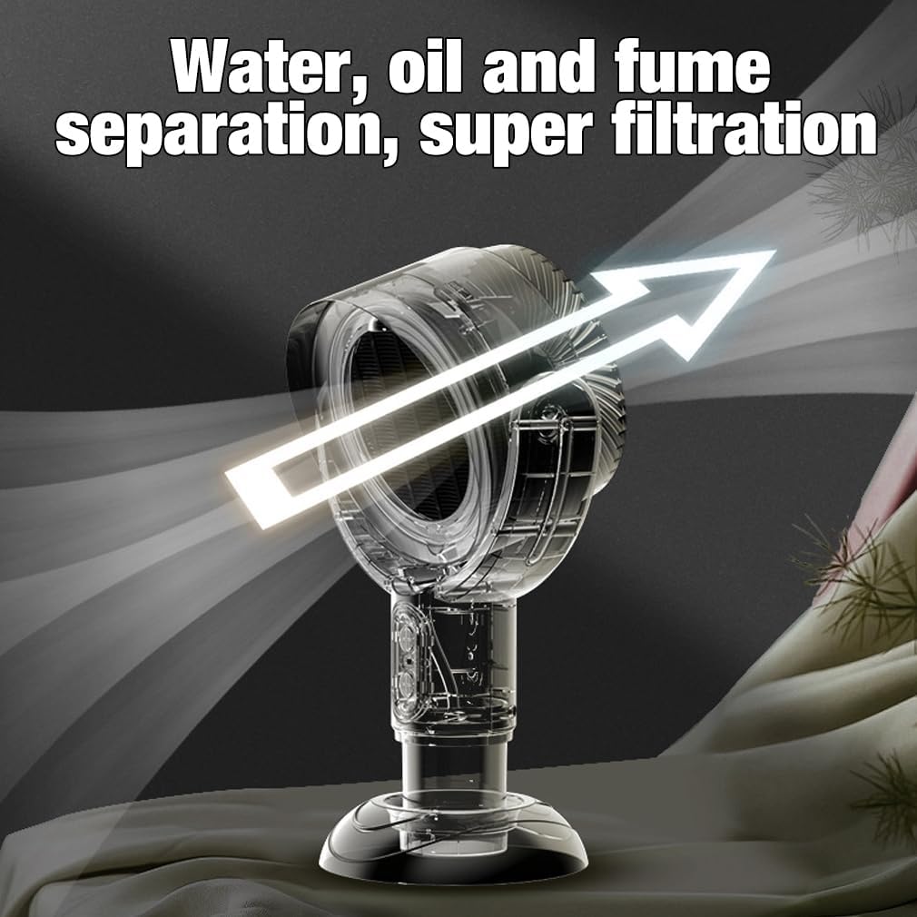 Raxiva-portable extractor hood powerful rechargeable