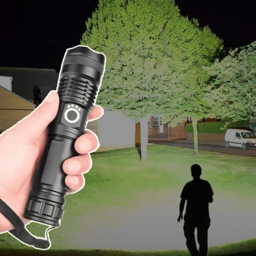 Raxiva-most powerful flashlight 90000 lumens xhp50 2
