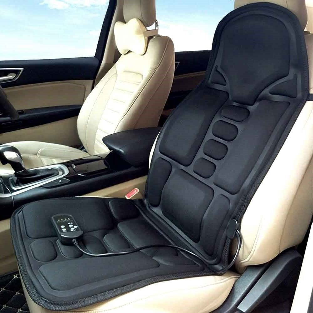 Raxiva-8 mode massage chair pad with heated back neck cushion for car home