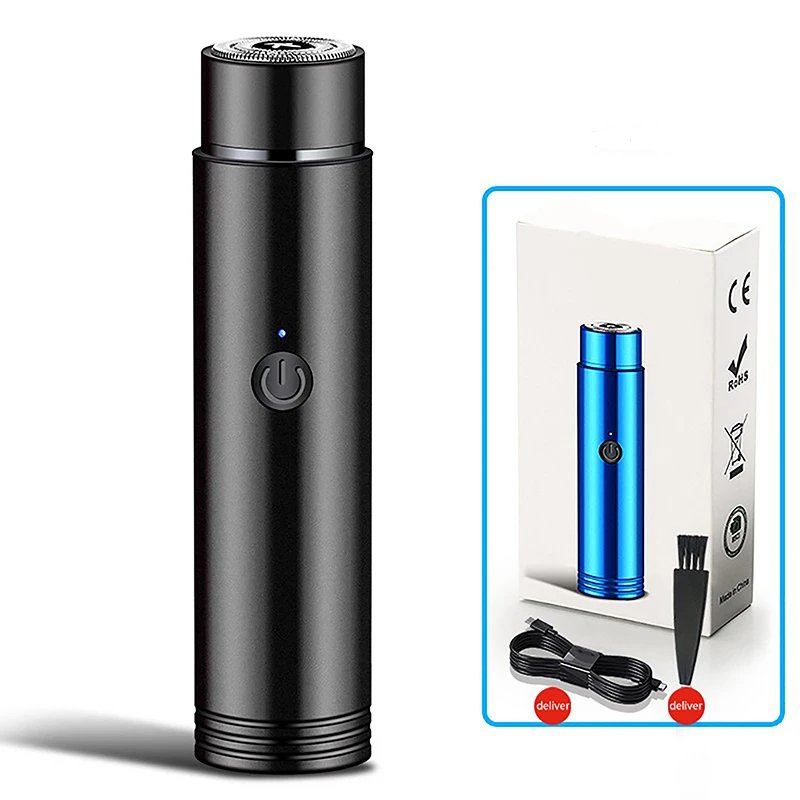 Raxiva-mini portable electric shaver compact powerful perfect for travel