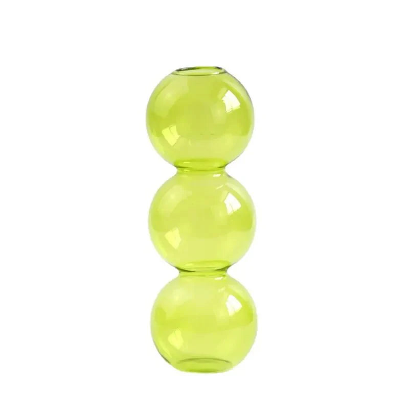 Raxiva bubble glass vase