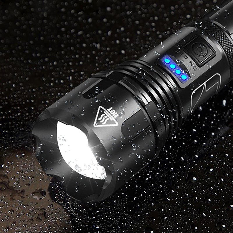 Raxiva-waterproof military laser flashlight