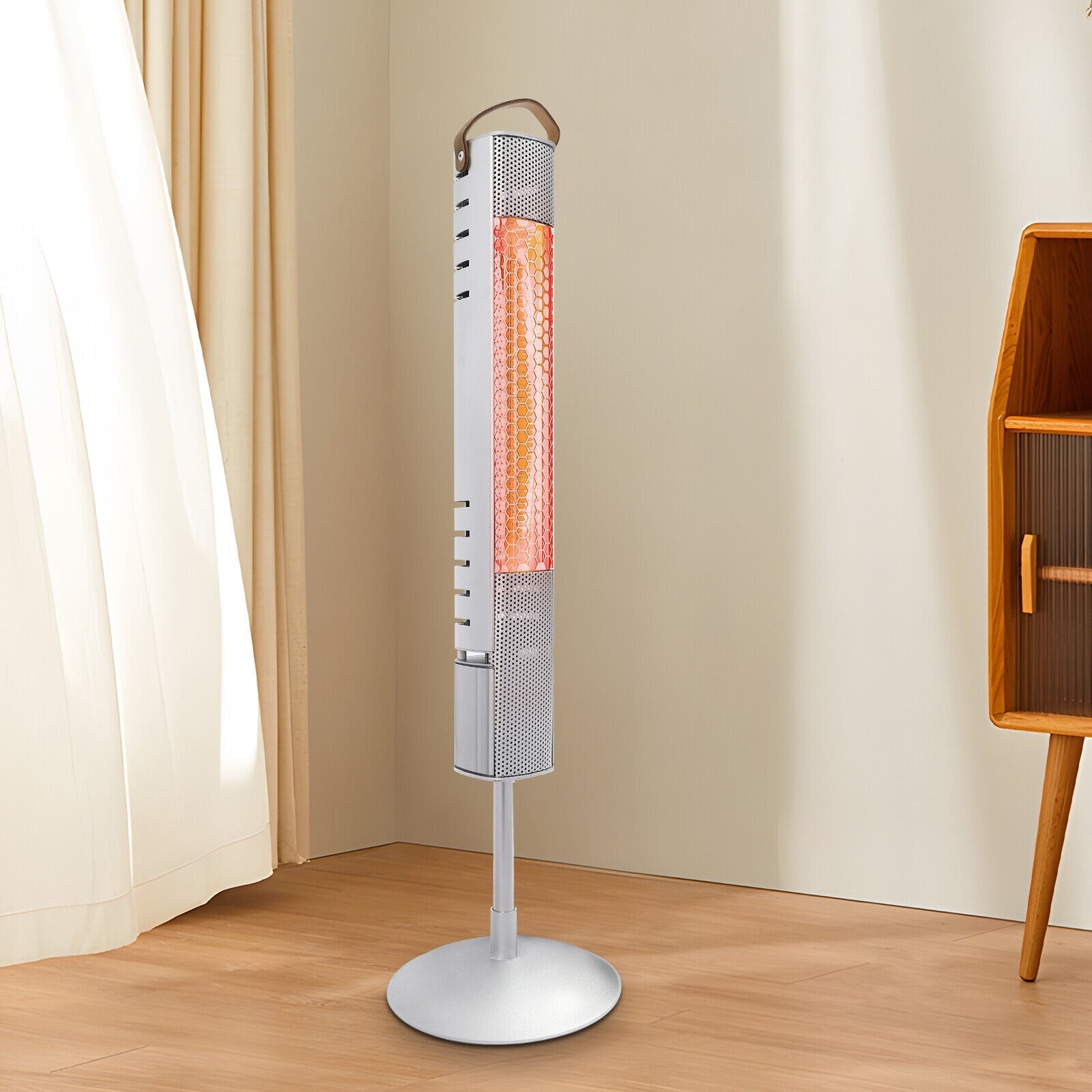 Portable Freestanding Indoor / Outdoor Infrared Space Patio Heater-Raxiva-SKU388417082084557417491670016061, Portable Freestanding Indoor / Outdoor Infrared Space Patio Heater, , Raxiva, ,