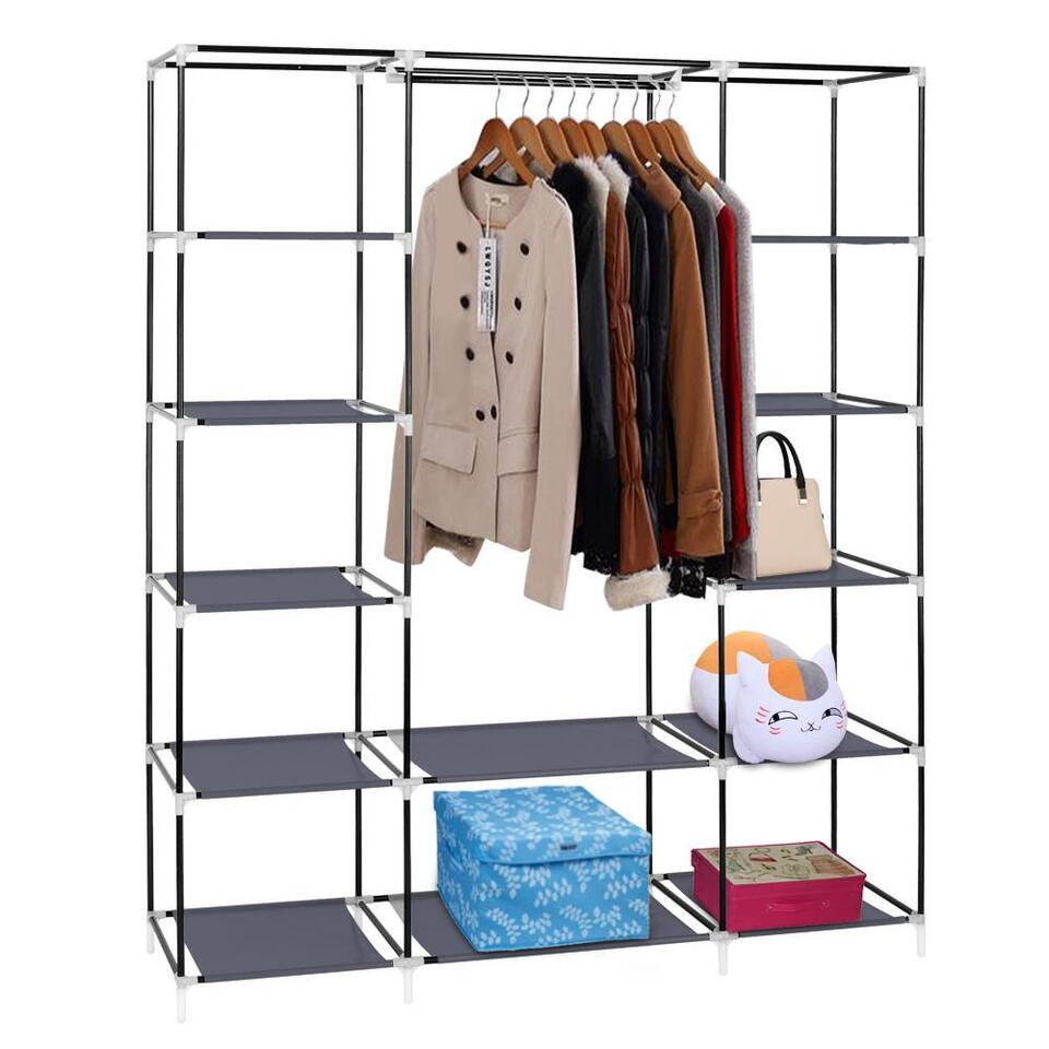 Portable Wardrobe Closet-Raxiva-SKU38841708203704381Portable Wardrobe Closet7491668934717, Portable Wardrobe Closet, , Raxiva, Portable Wardrobe Closet,