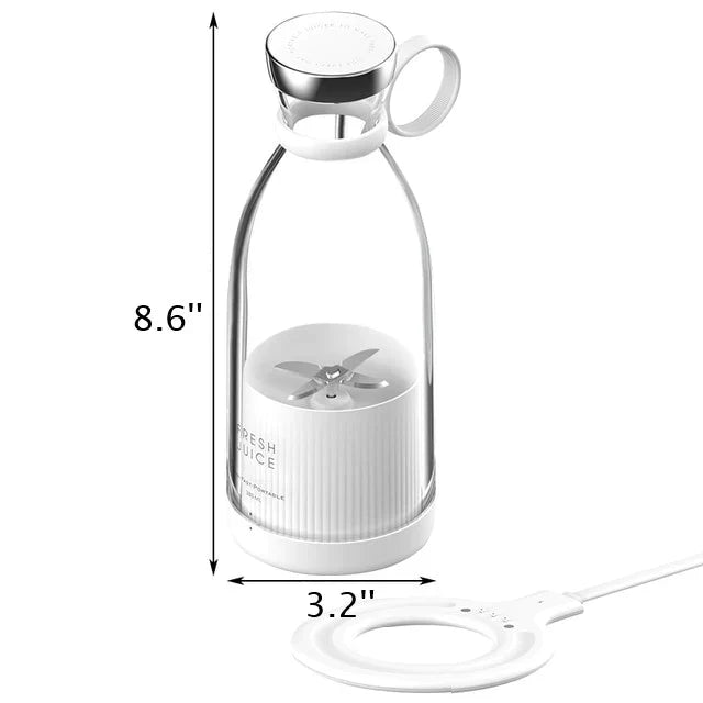 Raxiva-fresh juice portable mini blender usb chargeable