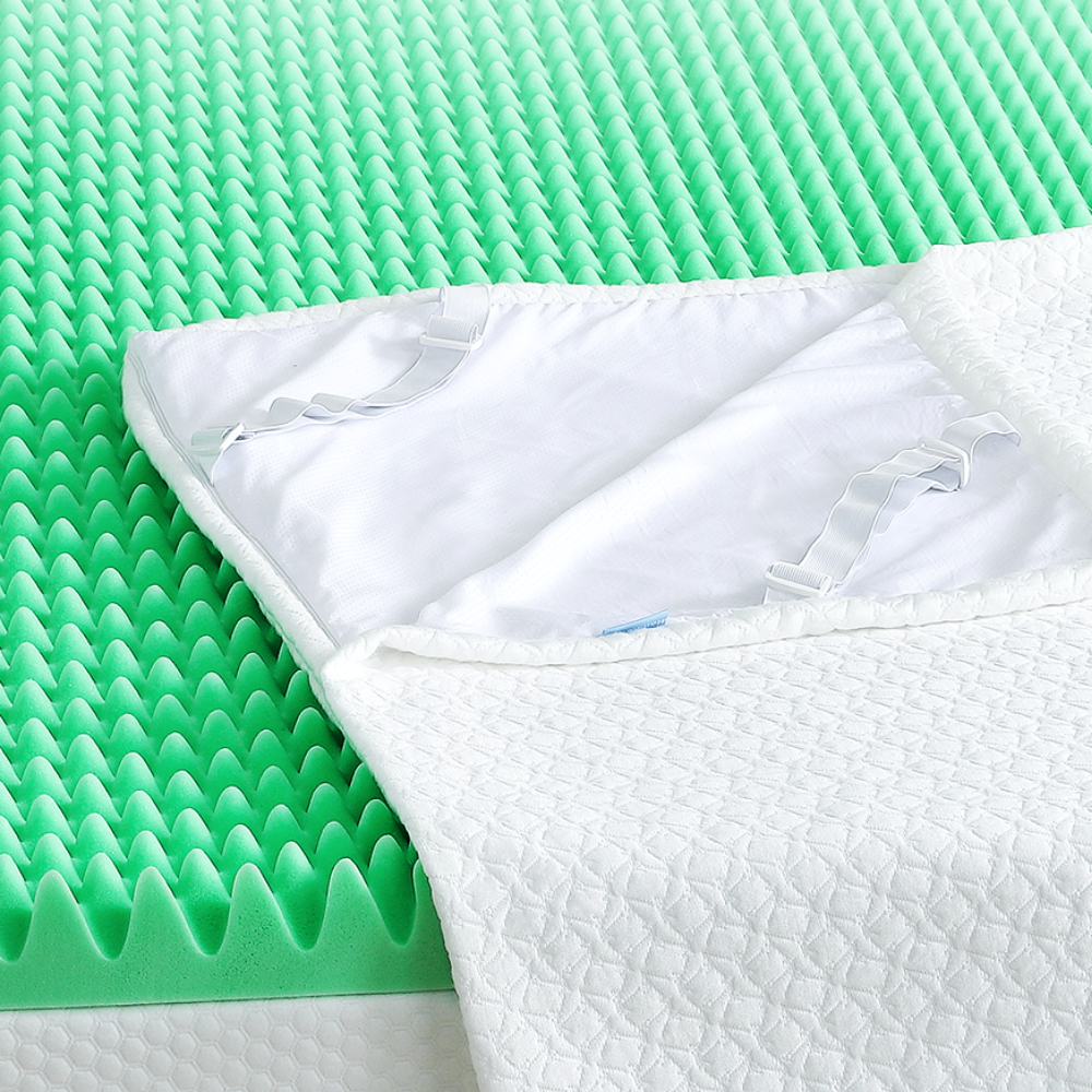 Premium Full Size Memory Foam Mattress Bed Topper-Raxiva-Premium Full Size Memory Foam Mattress Bed Topper7491667525693, Premium Full Size Memory Foam Mattress Bed Topper, , Raxiva, Premium Full Size Memory Foam Mattress Bed Topper,