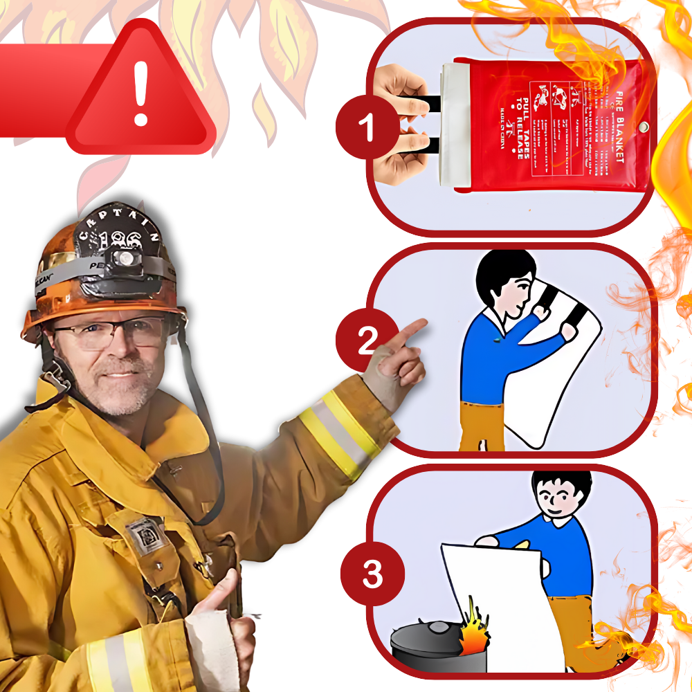 Quick Extinguishing Emergency Fire Blankets-Raxiva-DECO7491683909693, Quick Extinguishing Emergency Fire Blankets, , Raxiva, DECO,