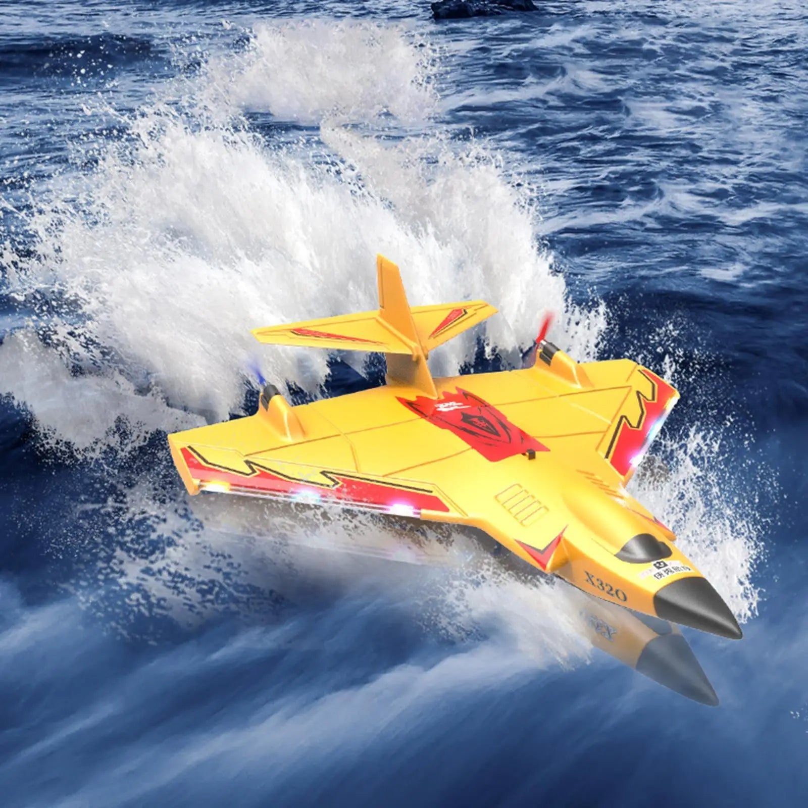 Raxiva - Fixed Wing Airplane with Remote Control – Thrilling Outdoor Flight Toy for Kids, Boys & Girls, Perfect Beginner's Holiday Gift!