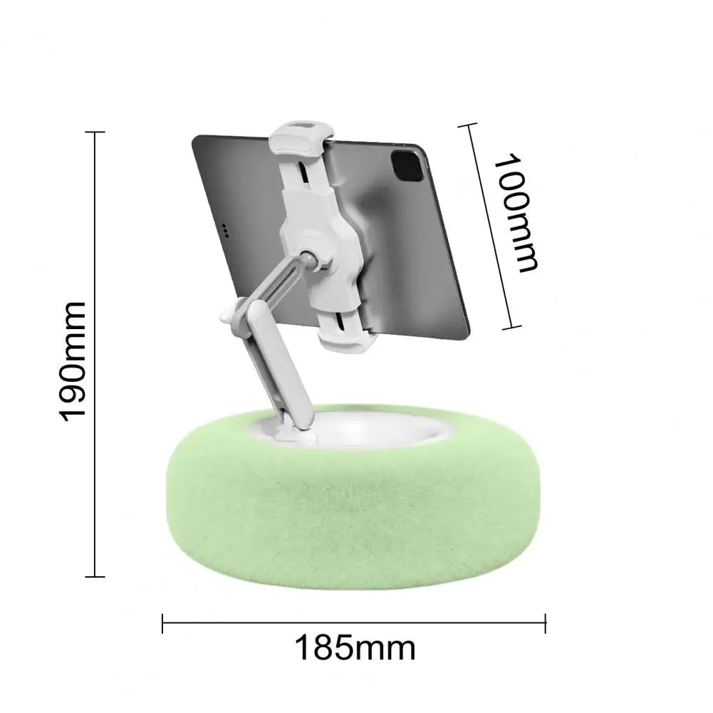 Raxiva - Fuzzy Tablet & Phone Pillow Stand – Multi-Angle Phone Holder for Bed, Car, and Couch