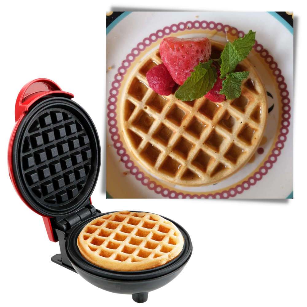 Raxiva - Mini Waffle Maker