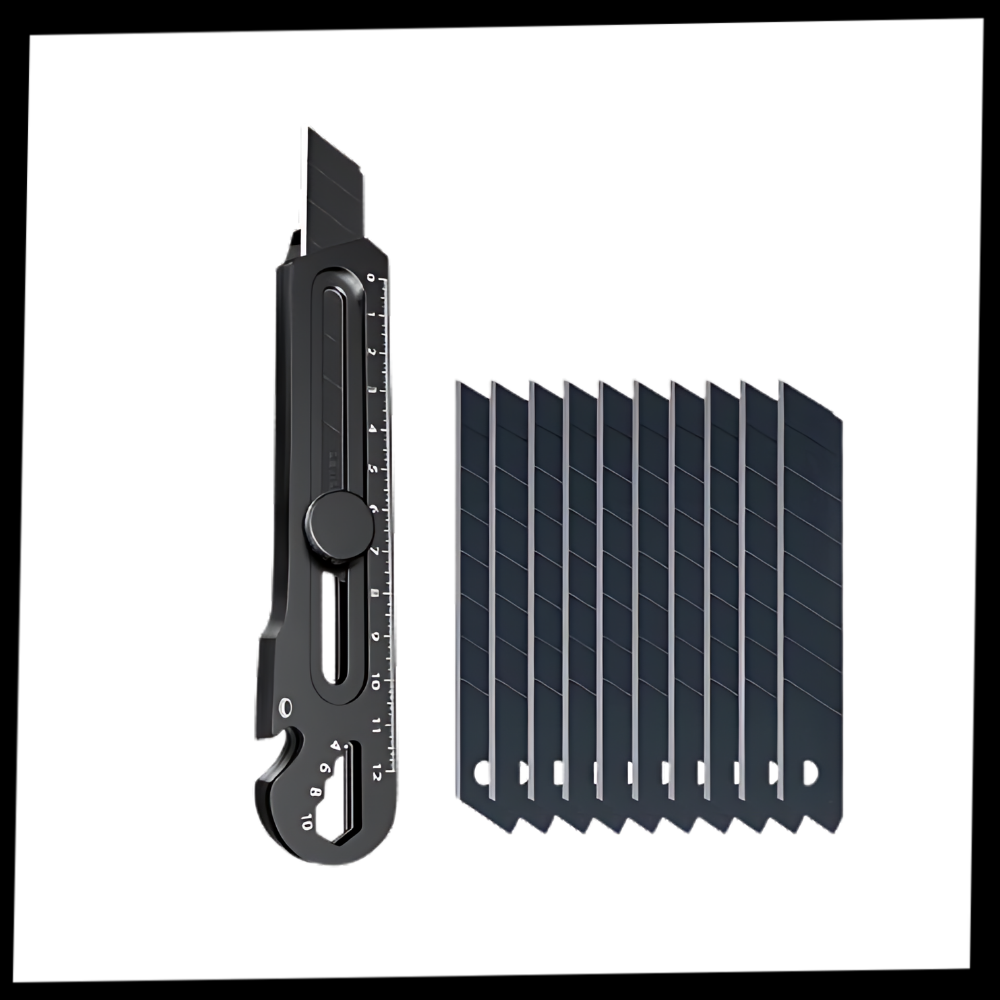 Raxiva - Multipurpose Retractable Box Cutter
