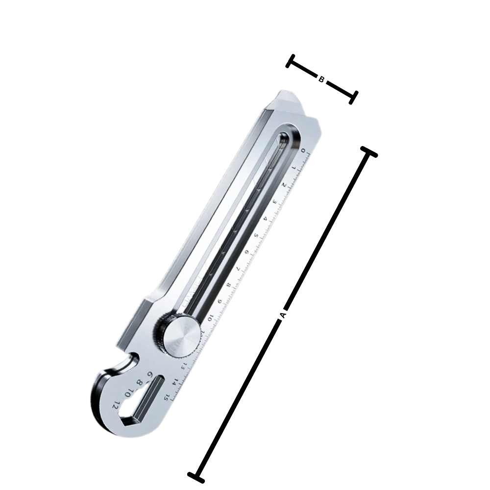 Raxiva - Multipurpose Retractable Box Cutter