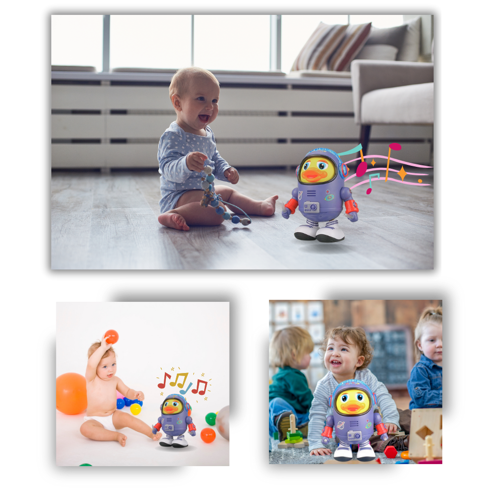 Raxiva - Musical Interactive Duck Toy