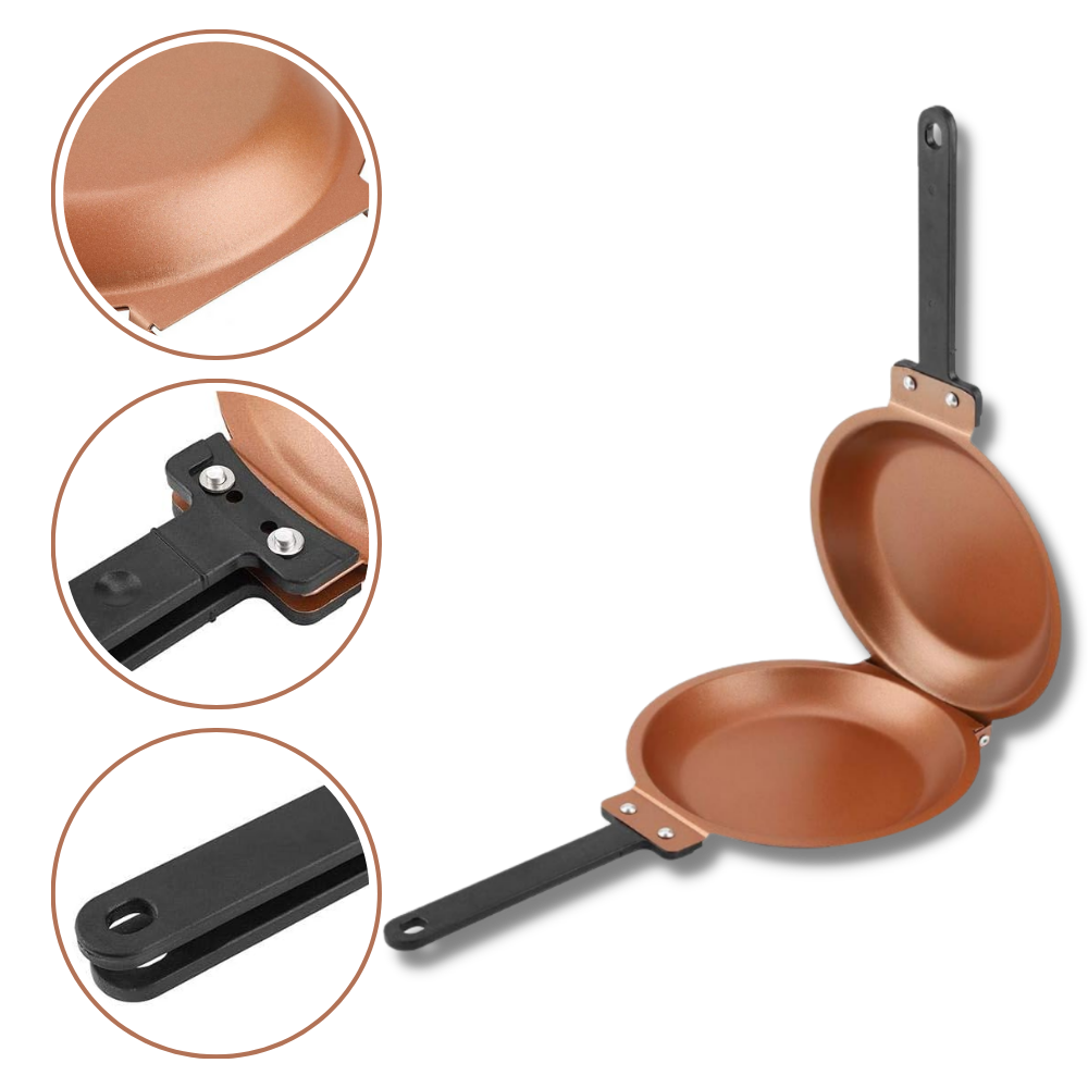 Raxiva - Non-stick Double Sided Pan